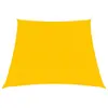 Image de vidaXL Voile d'ombrage 160 g/m² Jaune 3/4x2 m PEHD