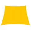 Image de vidaXL Voile d'ombrage 160 g/m² Jaune 3/4x3 m PEHD