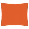 Image de vidaXL Voile d'ombrage 160 g/m² Orange 2,5x2,5 m PEHD