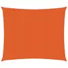 Image de vidaXL Voile d'ombrage 160 g/m² Orange 3x3 m PEHD