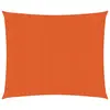 Image de vidaXL Voile d'ombrage 160 g/m² Orange 2,5x3 m PEHD