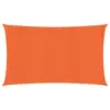 Image de vidaXL Voile d'ombrage 160 g/m² Orange 2,5x5 m PEHD