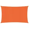 Image de vidaXL Voile d'ombrage 160 g/m² rectangulaire orange 3x5 m PEHD