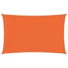 Image de vidaXL Voile d'ombrage 160 g/m² Orange 3,5x5 m PEHD