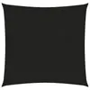 Image de vidaXL Voile d'ombrage 160 g/m² Noir 4x4 m PEHD