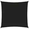 Image de vidaXL Voile d'ombrage 160 g/m² Noir 7x7 m PEHD