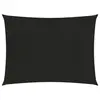 Image de vidaXL Voile d'ombrage 160 g/m² Noir 2x3,5 m PEHD