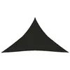 Image de vidaXL Voile d'ombrage 160 g/m² Noir 5x5x6 m PEHD
