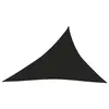 Image de vidaXL Voile d'ombrage 160 g/m² Noir 4x5x6,8 m PEHD