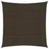 Image de vidaXL Voile d'ombrage 160 g/m² Marron 4x4 m PEHD