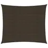 Image de vidaXL Voile d'ombrage 160 g/m² Marron 2,5x3 m PEHD