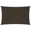 Image de vidaXL Voile d'ombrage 160 g/m² Marron 3x6 m PEHD