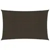 Image de vidaXL Voile d'ombrage 160 g/m² Marron 6x8 m PEHD