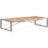 Image de vidaXL Table basse 180x90x40 cm Bois de manguier brut