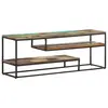 Image de vidaXL Meuble TV 130x30x45 cm Bois de récupération massif