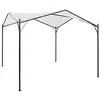 Image de vidaXL Belvédère 3x3x2,6 m Blanc 180 g/m²