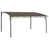 Image de vidaXL Auvent pare-soleil de jardin 4x3x2,55 m Taupe
