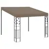 Image de vidaXL Belvédère mural 3x3x2,5 m Taupe
