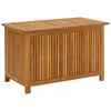 Image de vidaXL Boîte de rangement de jardin 90x50x58 cm bois d'acacia massif