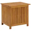 Image de vidaXL Boîte de rangement de jardin 60x50x58 cm Bois d'acacia solide