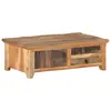 Image de vidaXL Table basse 90x50x31 cm Bois de récupération massif