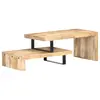Image de vidaXL Ensemble de table basse 2 pcs Bois de manguier massif