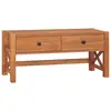Image de vidaXL Meuble TV 100x40x45 cm Bois de teck