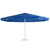 Image de vidaXL Tissu de remplacement pour parasol d'extérieur Bleu azuré 515cm