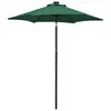 Image de vidaXL Parasol de jardin avec lumières LED vert 200x211 cm aluminium