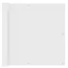 Image de vidaXL Écran de balcon Blanc 90x600 cm Tissu Oxford