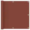 Image de vidaXL Écran de balcon Terre cuite 90x300 cm Tissu Oxford