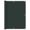 Image de vidaXL Écran de balcon Vert foncé 120x300 cm Tissu Oxford