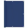 Image de vidaXL Écran de balcon Bleu 120x400 cm Tissu Oxford