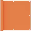 Image de vidaXL Écran de balcon Orange 90x600 cm Tissu Oxford