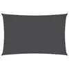 Image de vidaXL Voile de parasol tissu oxford rectangulaire 2,5x5 m anthracite