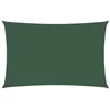 Image de vidaXL Voile de parasol tissu oxford rectangulaire 4x7 m vert foncé