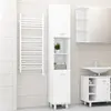 Image de vidaXL Armoire de salle de bain Blanc 30x30x179 cm Bois d'ingénierie