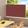 Image de vidaXL Auvent latéral rétractable de patio 180x300 cm Marron