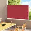 Image de vidaXL Auvent latéral rétractable de patio 180x300 cm Rouge