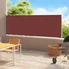 Image de vidaXL Auvent latéral rétractable de patio 180x500 cm Marron