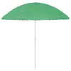 Image de vidaXL Parasol de plage Hawaii vert 300 cm