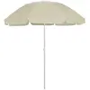 Image de vidaXL Parasol de plage jaune sable 300 cm