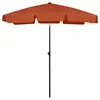 Image de vidaXL Parasol de plage terre cuite 180x120 cm