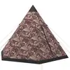 Image de vidaXL Tente pour 4 personnes Multicolore