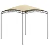 Image de vidaXL Belvédère 3x3x2,65 m Crème 180 g/m²