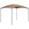 Image de vidaXL Belvédère 3x4x2,65 m Taupe 180 g/m²