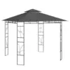 Image de vidaXL Belvédère 3x3x2,7 m Anthracite 160 g/m²