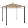 Image de vidaXL Belvédère 3x3x2,7 m Taupe 180 g/m²