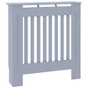 Image de vidaXL Radiatorombouw 78 cm bewerkt hout grijs