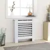 Image de vidaXL Cache-radiateur MDF Blanc 78 cm